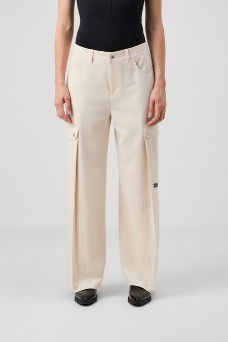 Брюки свободного кроя с карманами Karl Lagerfeld Jeans