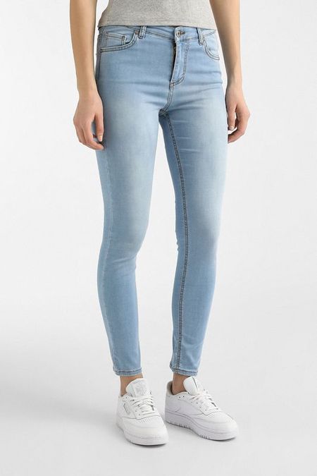 Джинсы с эффектом потертости облегающие Carrera Jeans
