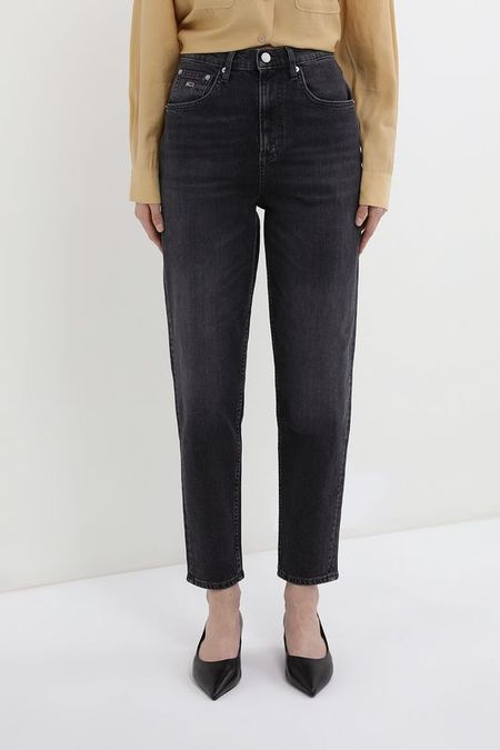 Джинсы с эффектом потертости зауженные Tommy Jeans