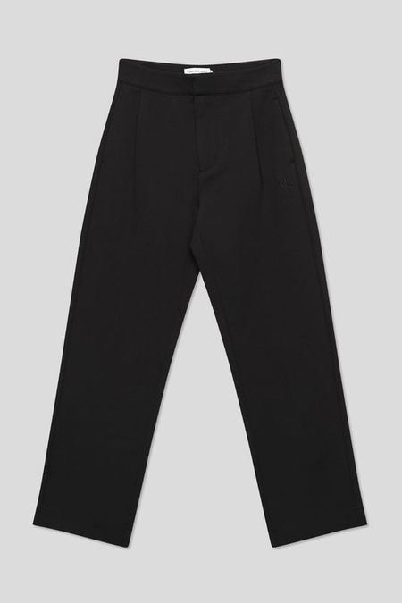 Брюки трикотажные с защипами Calvin Klein Jeans