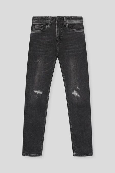 Джинсы с эффектом потертости Republic of Denim