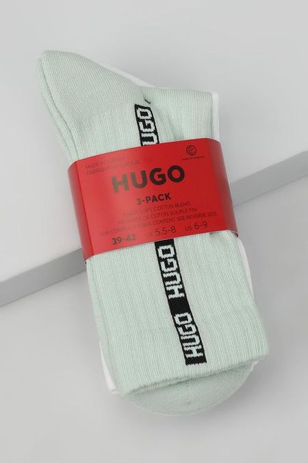 Набор из 3 пар хлопковых классических носков HUGO