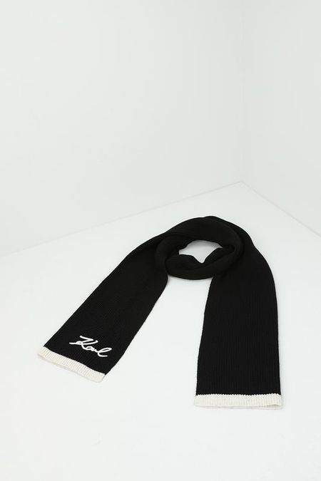 Шарф с логотипом Karl Lagerfeld