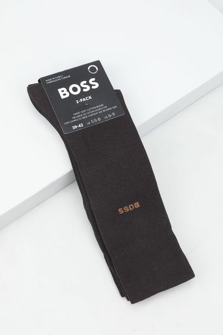 Набор из 2 пар хлопковых классических носков BOSS