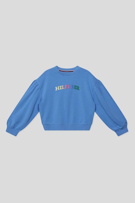 Свитшот хлопковый с логотипом Tommy Hilfiger