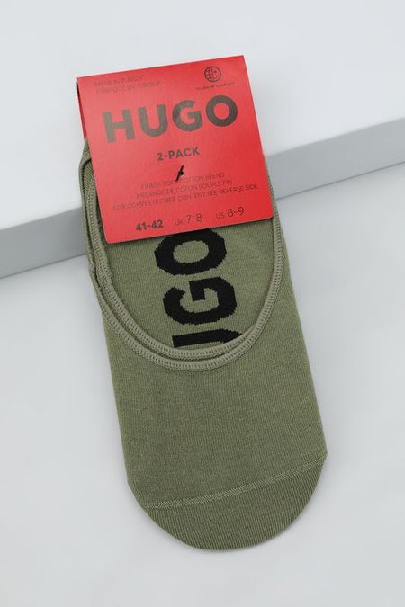 Набор из 2 пар хлопковых подследников HUGO