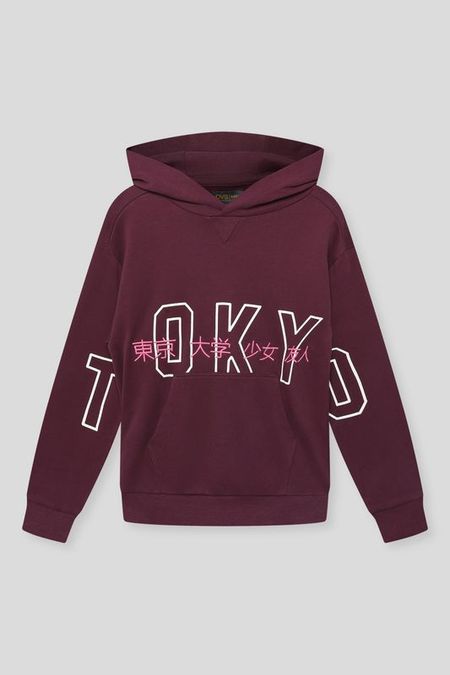 Худи хлопковое с принтом OVS