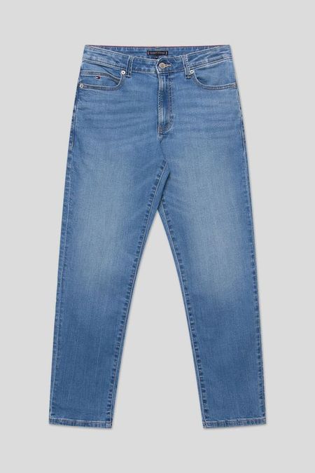 Джинсы с эффектом потертости Tommy Hilfiger