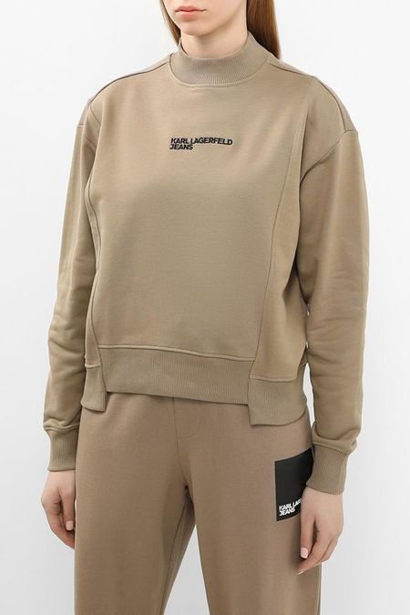 Свитшот хлопковый Karl Lagerfeld Jeans