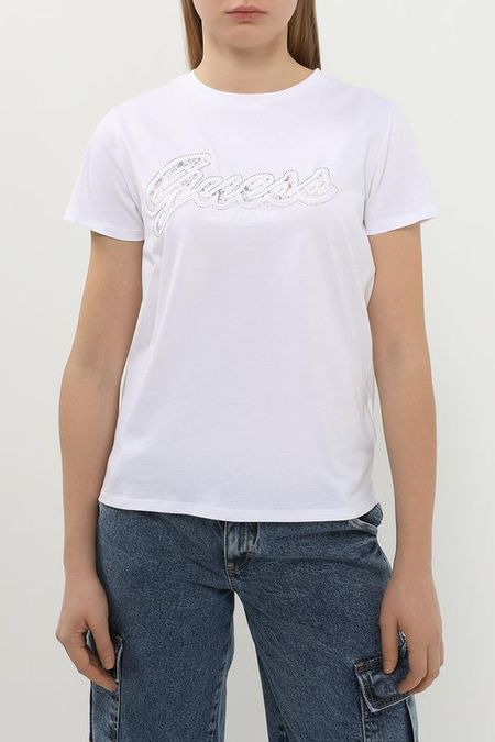 Футболка хлопковая Guess