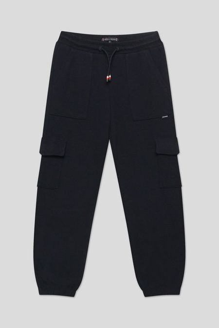 Брюки хлопковые на кулиске с карманами Tommy Hilfiger
