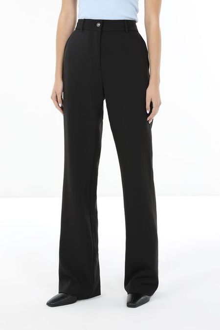 Брюки клеш однотонные Guess