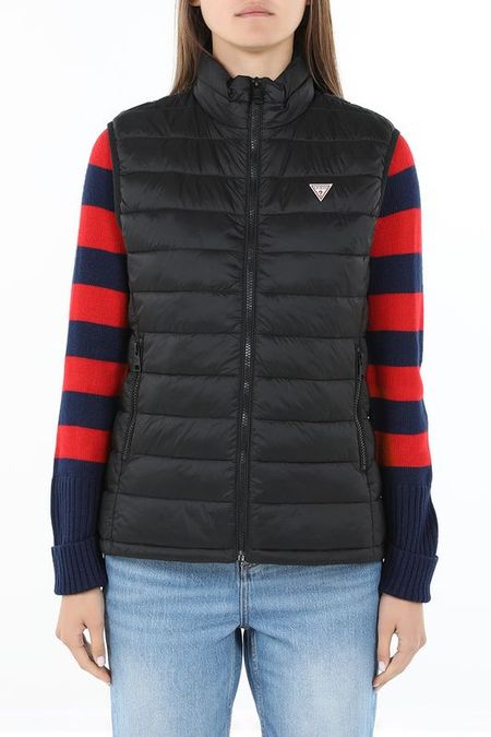 Жилет утепленный с воротником стойкой Guess Jeans