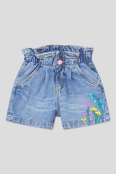 Шорты джинсовые на эластичном поясе Republic of Denim
