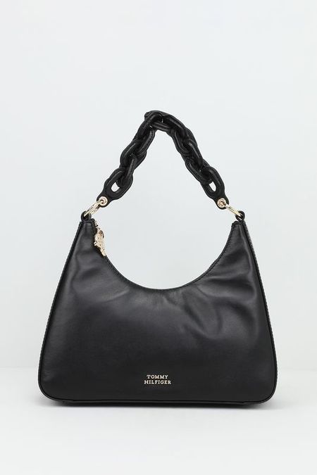 Сумка хобо кожаная TH Soft Leather Tommy Hilfiger
