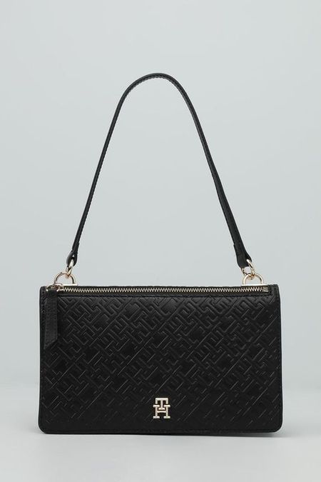 Сумка хобо с монограммой логотипа TH Refined Tommy Hilfiger