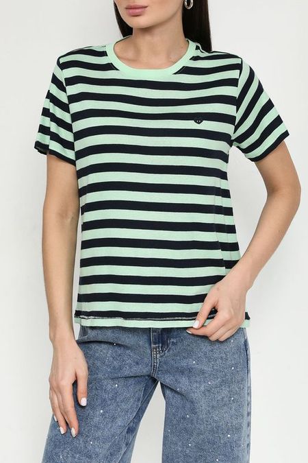 Футболка хлопковая в полоску PEPE JEANS