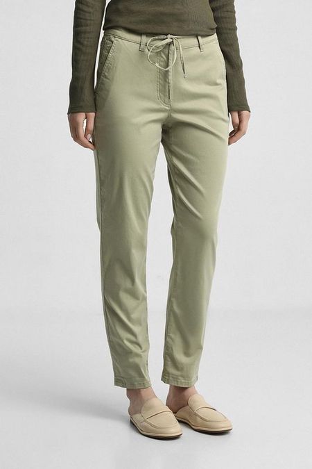Брюки хлопковые зауженного кроя Gerry Weber