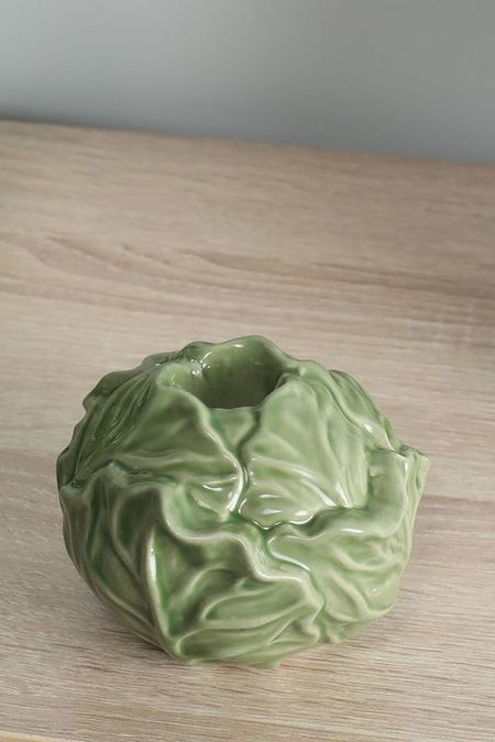 Подсвечник керамический декоративный Cabbage Kersten