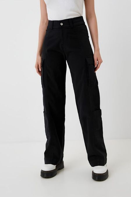 Брюки хлопковые с карманами Carrera Jeans