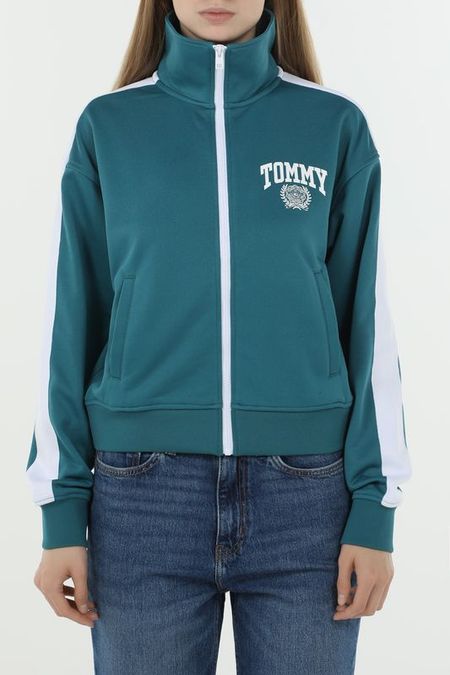 Толстовка на молнии с контрастными деталями Tommy Jeans