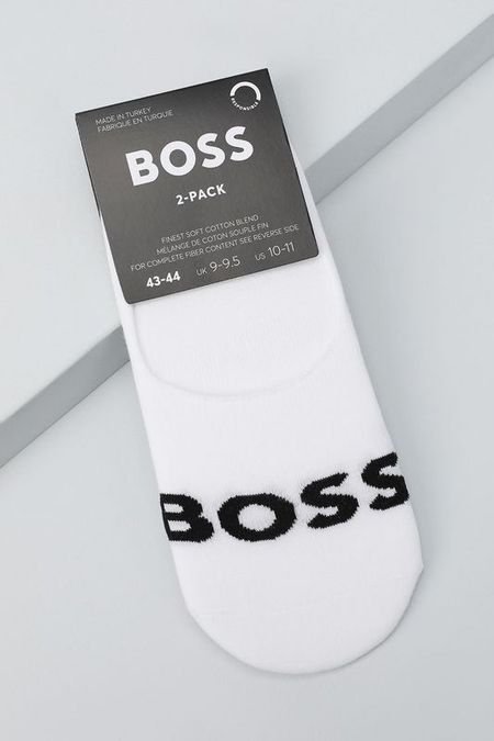 Набор из 2 пар хлопковых подследников BOSS
