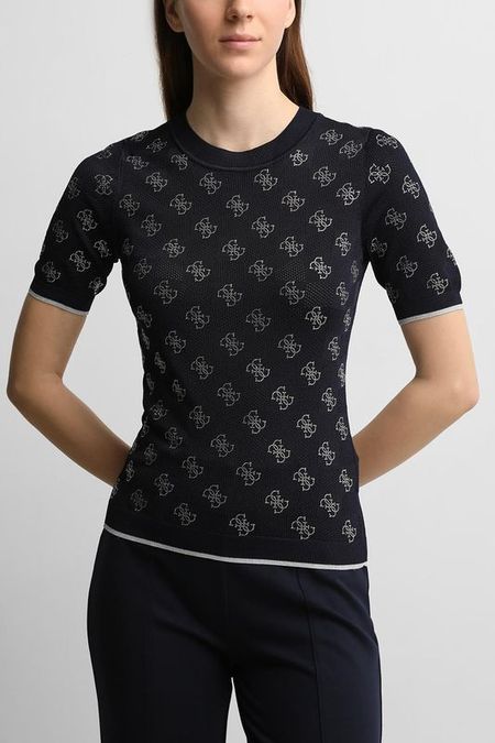 Джемпер с коротким рукавом Guess