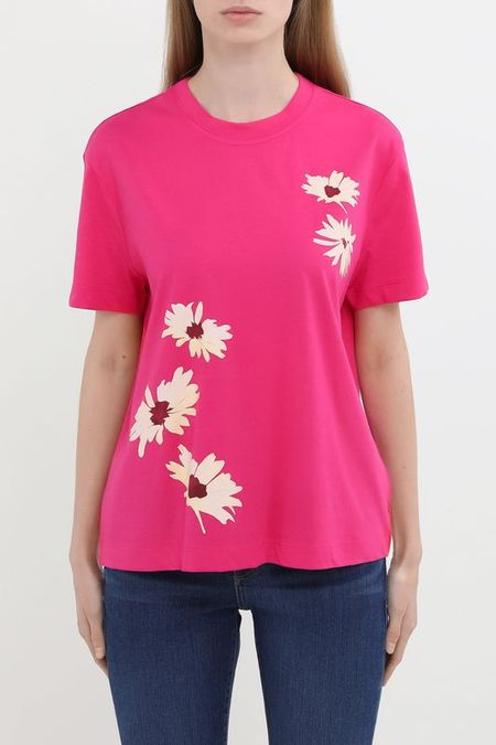 Футболка хлопковая с принтом Esprit Casual