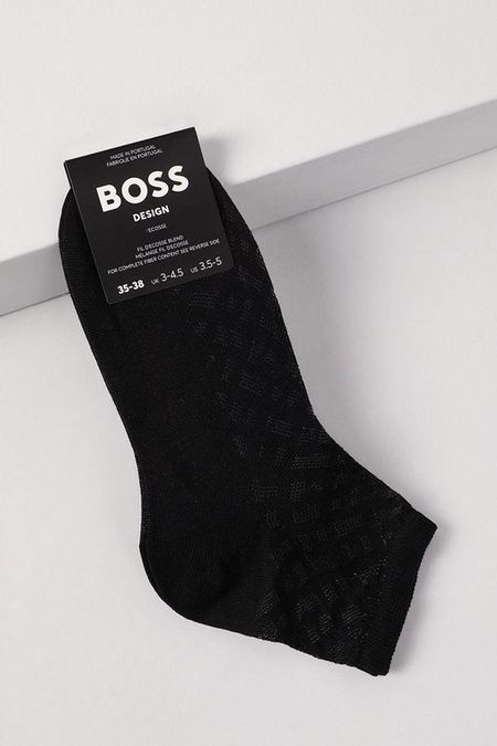 Носки укороченные хлопковые BOSS