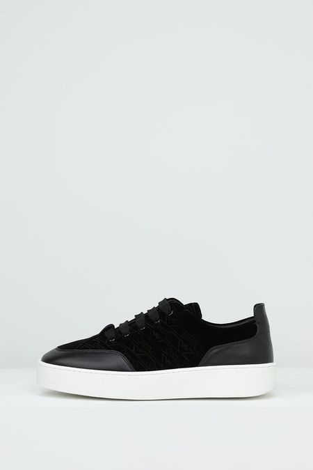 Кеды с принтом  EMPORIO ARMANI