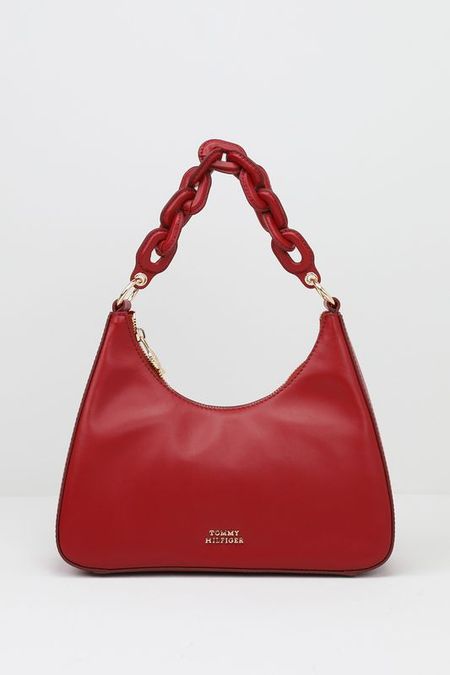 Сумка хобо кожаная TH Soft Leather Tommy Hilfiger
