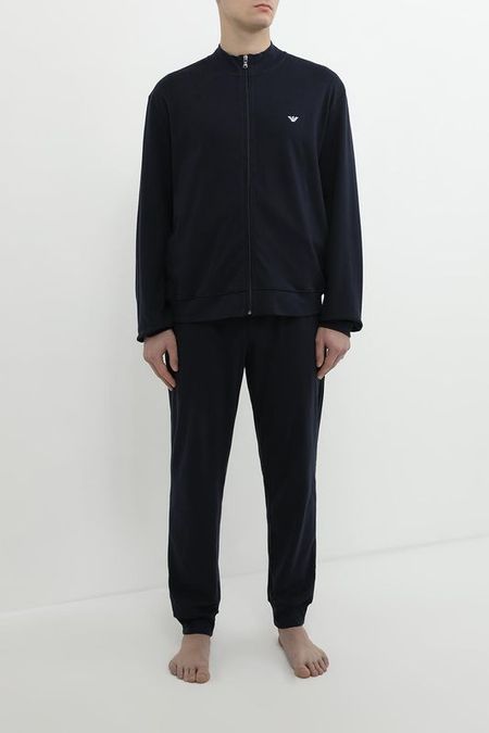 Комплект домашний из толстовки и брюк EMPORIO ARMANI