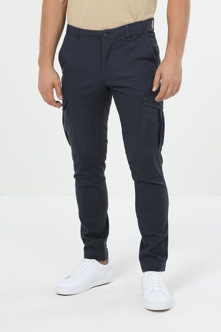 Брюки хлопковые с карманами Jack & Jones