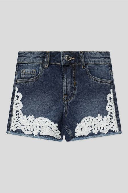 Шорты джинсовые с вышивкой Republic of Denim