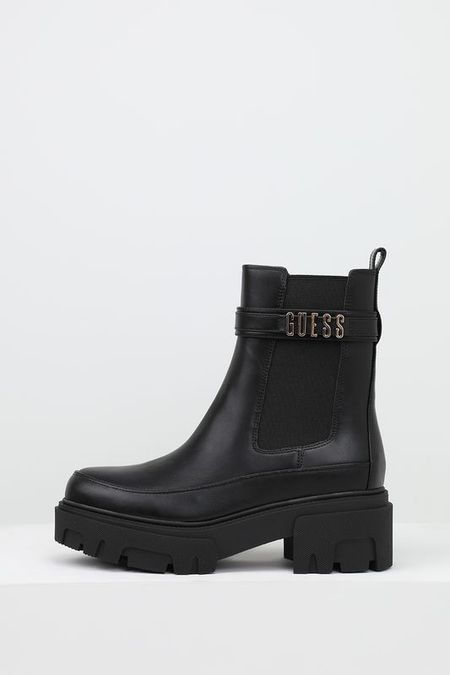 Полусапоги-челси на массивной подошве Guess