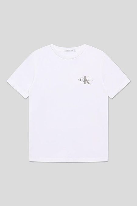 Футболка хлопковая с логотипом Calvin Klein Jeans