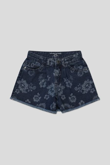Шорты джинсовые с принтом Republic of Denim