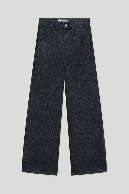 Джинсы с широкими брючинами Guess