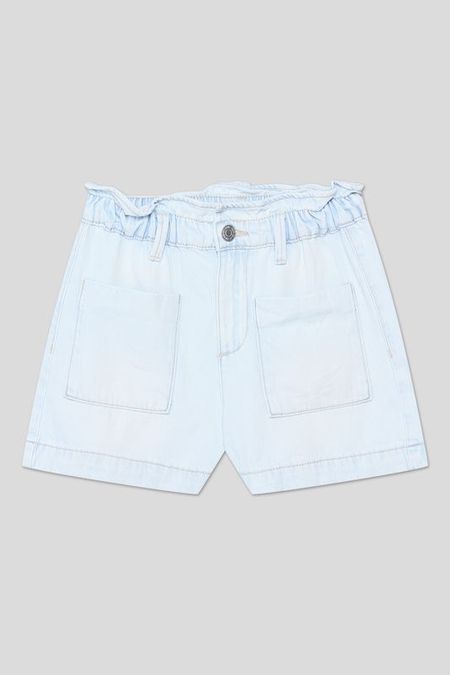 Шорты джинсовые на эластичном поясе с карманами Republic of Denim
