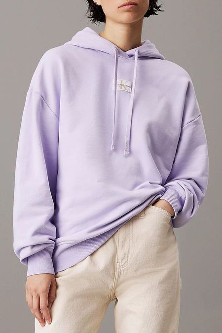 Худи хлопковое Calvin Klein Jeans