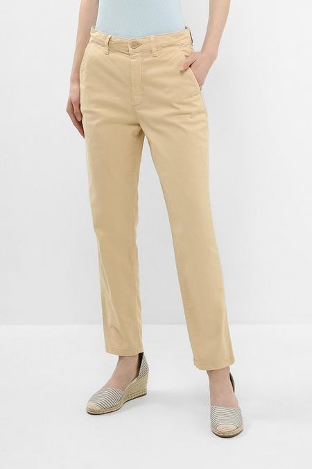 Брюки хлопковые зауженного кроя Guess Jeans