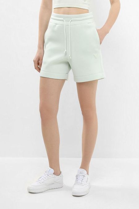 Шорты трикотажные на эластичные поясе Guess