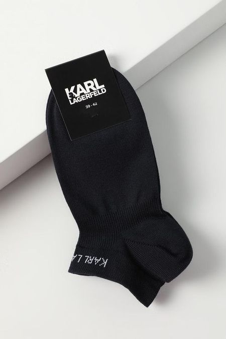 Носки укороченные из хлопка с логотипом Karl Lagerfeld