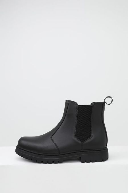 Полусапоги челси кожаные Guess