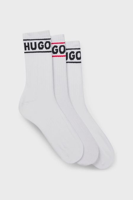 Набор из 3 пар хлопковых классических носков HUGO
