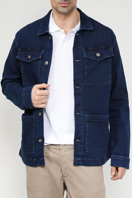 Куртка джинсовая с карманами PEPE JEANS