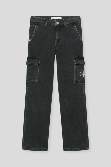 Джинсы с карманами Calvin Klein Jeans