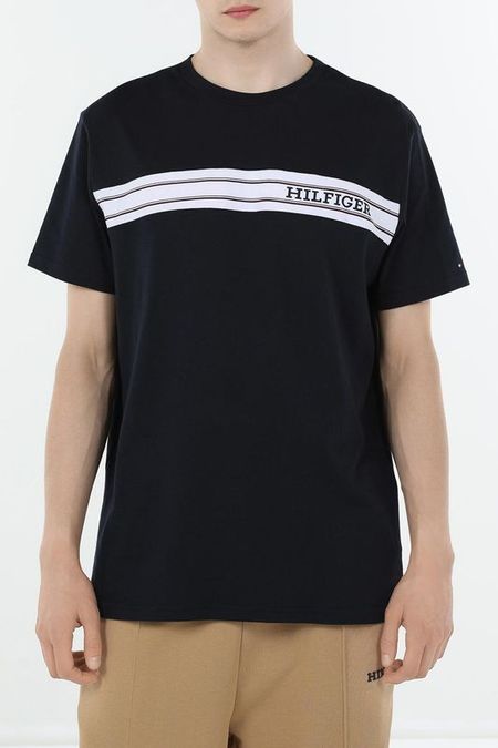 Футболка хлопковая с логотипом Tommy Hilfiger