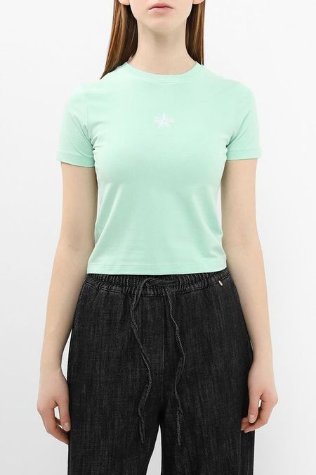 Футболка хлопковая укороченная Guess Jeans