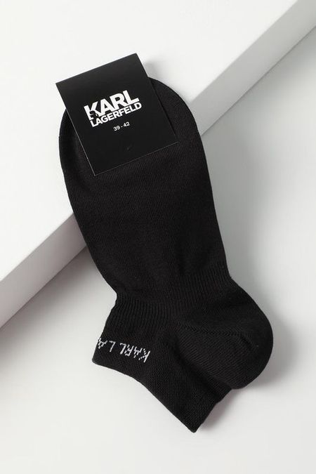 Носки укороченные из хлопка с логотипом Karl Lagerfeld